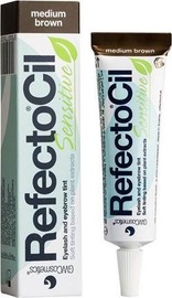 Kulmu- ja ripsmevärv RefectoCil Sensitive Medium Brown, 15 ml