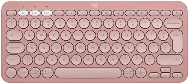 Клавиатура Logitech Pebble Keys 2 K380s EN, розовый, беспроводная