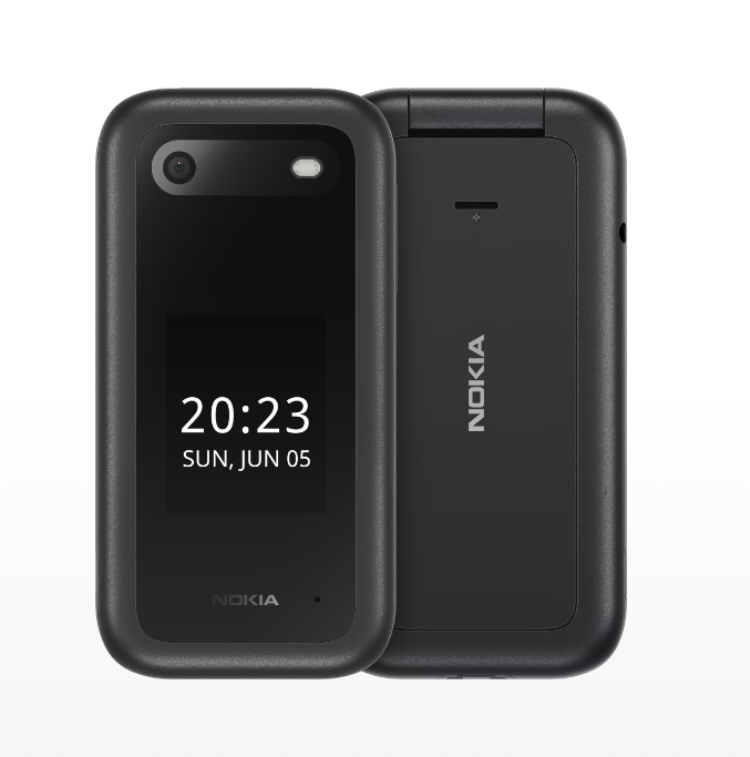 Кнопочный телефон Nokia 2660, 128 MB, черный