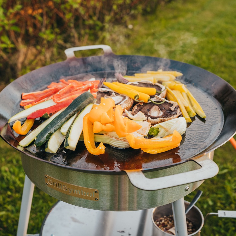 Paella valmistamise grillikomplekt GrillSymbol Expert 580, 58 cm x 58 cm