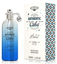 Tualetinis vanduo Cuba Authentic Bold, 100 ml