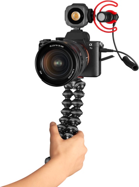 Комплект JOBY Gorillapod Mobile Vlogging Kit JB01645-BWW, черный, 5 - 6.7 ″