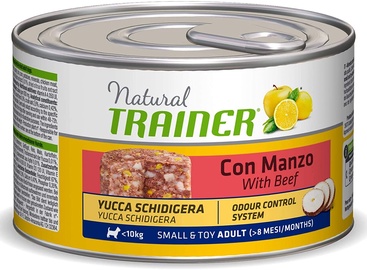 Влажный корм для собак Natural Trainer Adult Beef, говядина, 0.150 кг