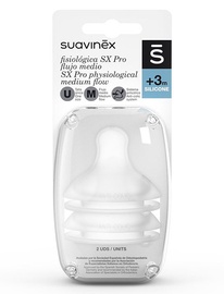 Пустышка для бутылочки Suavinex, 3 мес.