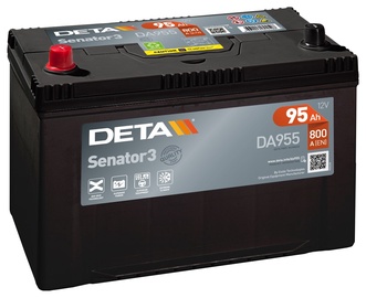 Akumulators Deta Senator DA955, 12 V, 95 Ah, 800 A