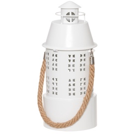 Latern 4Living Lighthouse 029678, metall, Ø 160 cm, 37 cm, valge