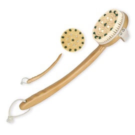 Ķermeņa birste Top Choice Bath & Massage Brush 1901, brūna