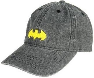 Шапка DC Batman With Yellow Logo Cap, желтый/серый
