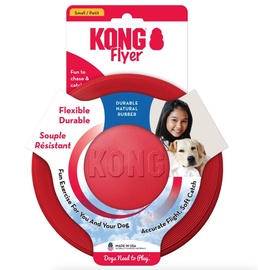 Mänguasi koerale Kong Flyer, 17.8 cm, Small, S, punane