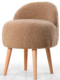 Пуф Hanah Home Rufmee, светло-коричневый, 42 см x 48 см x 47 см