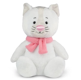 Mīkstā rotaļlieta Tm Toys Cat, balta