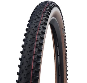 Велосипедная шина Schwalbe Racing Ray HS 489, Evo Fold. 60-622 Super Race Addix Speed Transparent-Skin, резина, черный/oранжевый, 29", 2.35"