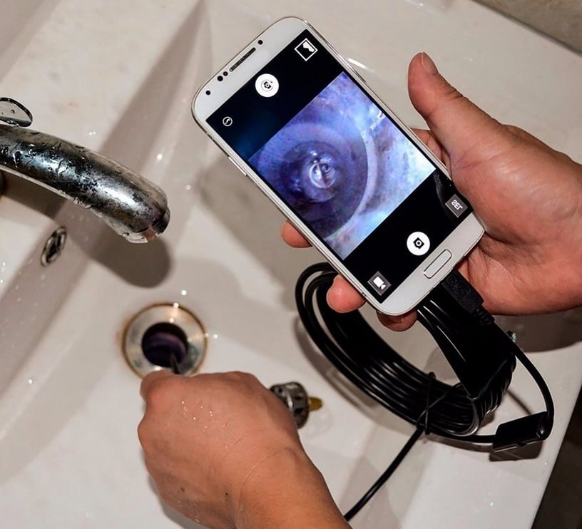 Эндоскоп для осмотра Media-Tech Endoscope USB MT4095, черный