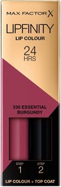 Блеск для губ Max Factor Lipfinity 330 Essential Burgundy, 4 мл