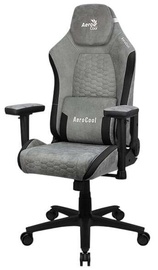 Krēsls AeroCool Crown, 52 x 52 x 123 - 133 cm, melna/pelēka
