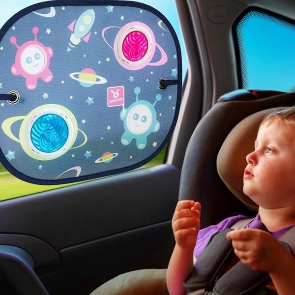 Saules aizsegs automašīnas logam BenBat Space Collection, zila