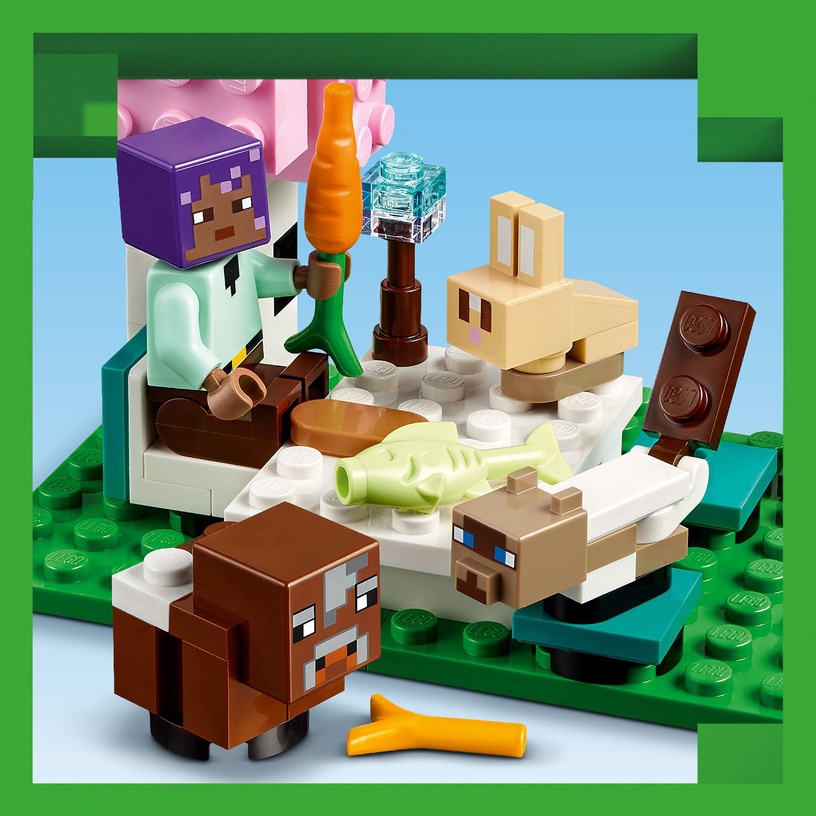 Konstruktors LEGO® Minecraft Dzīvnieku rezervāts 21253