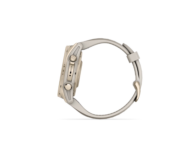 Viedais pulkstenis Garmin Fenix 8 43mm AMOLED Sapphire 010-02903-11, zelta