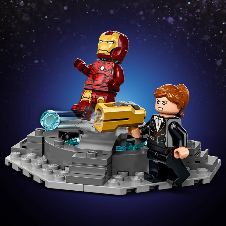 Konstruktors LEGO® Marvel Dzelzs vīra arsenāls 76216, 496 gab.