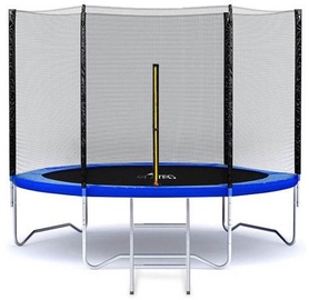 Батут Malatec Garden Trampoline, 180 см, с защитной сеткой, с лестницей