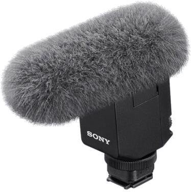 Mikrofons Sony ECM-B10, 8.17 cm, melna
