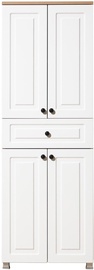 Riidekapp Kalune Design Tuvalle 036 230TVL1202, must/tamm, 60 cm x 30 cm x 175 cm