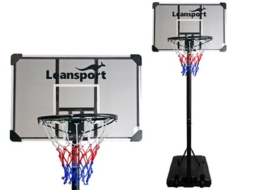 Grozs ar vairogu un statīvu Lean Toys Lean Sport, Ar loku, 45 cm, 72 cm x 112 cm