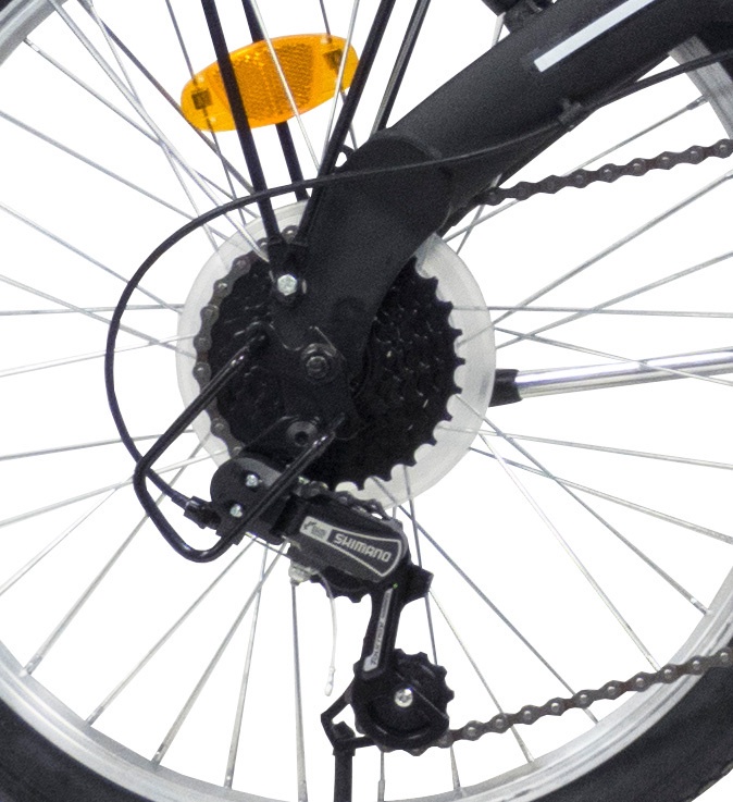 Velosipēds salokāms Bottari Modena, 20 ", 20" rāmis, melna