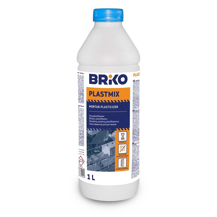 Betooni plastifikaator Briko Plasticizer for concrete supplement, 1 l