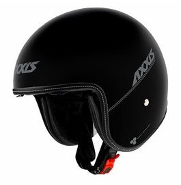 Мотоциклетный шлем Axxis Hornet SV Solid, L, черный