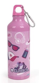Бутылочка Gabol 11G232548, розовый, алюминий, 0.5 л