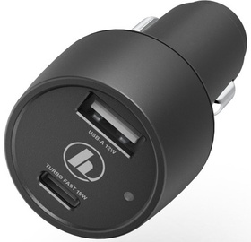 Зарядное устройство Hama, USB/USB-C, черный, 30 Вт