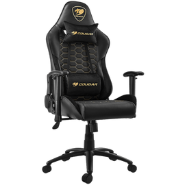 Spēļu krēsls Cougar Gaming Outrider Royal, 57 x 52 x 34 - 41 cm, melna