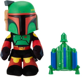 Mīkstā rotaļlieta Mattel Star Wars Boba Fett, daudzkrāsaina, 30 cm