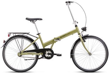 Jalgratas kokkuklapitavad Romet Jubilat, 24 ", 15" raam, olive
