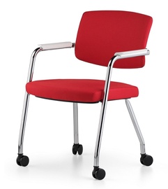 Biroja krēsls Kalune Design Office Chair PNT-CMP-A001188, 60 x 60 x 83 cm, sarkana