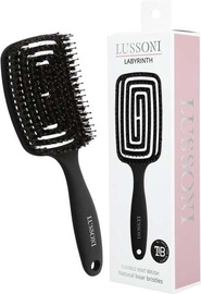 Matu ķemme Lussoni Labyrinth Flexible Vent, melna