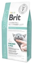 Сухой корм для кошек Brit Veterinary Diet Struvite, курица, 5 кг