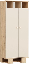 Гардероб Kalune Design Sneker 550ARN3150, бежевый, 45 см x 75 см x 173 см