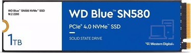 Kietasis diskas (SSD) Western Digital Blue SN580, M.2, 1 TB