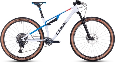 Велосипед горный Cube AMS ZERO99 C:68X SLX, 29 ″, 20" (52 cm) рама, синий/белый/красный