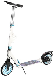 Самокат Nils Extreme HM2040T, белый/фиолетовый/голубой