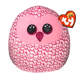 Mīkstā rotaļlieta TY Pinky Owl, rozā, 35 cm
