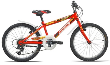 Jalgratas Carratt MTB 9200 109200U, noorukite, punane, 20"