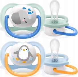 Čiulptukas Philips Avent Ultra Air Animals, 0 mėn., 2 vnt.