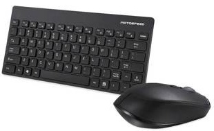 Komplekts Motospeed G3000 EN, melna, bezvadu