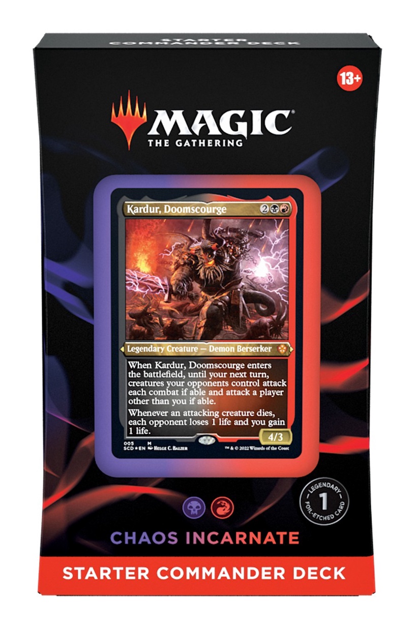 Lauamäng Magic: The Gathering Wizards of the Coast Magic: The Gathering Evergreen Starter Commander Decks, EN