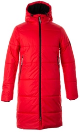 Mantel talv, lastele Huppa Harmo 300G, punane, 134 cm