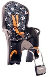 Детское кресло для велосипеда Hamax Kiss BABS74, oранжевый/серый, задняя