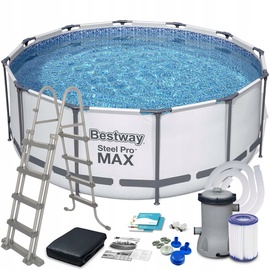 Baseins Bestway Pro Max 622f441, balta/pelēka, 4270x1220 mm, 15232 l